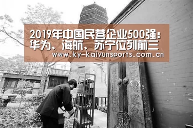 2019年中国民营企业500强:华为、海航、苏宁位列前三“开元棋牌”(图3) 开云体育下载
